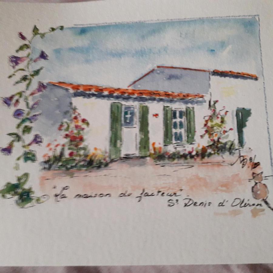 La Maison Du Facteur Saint-Denis-dʼOléron Eksteriør billede
